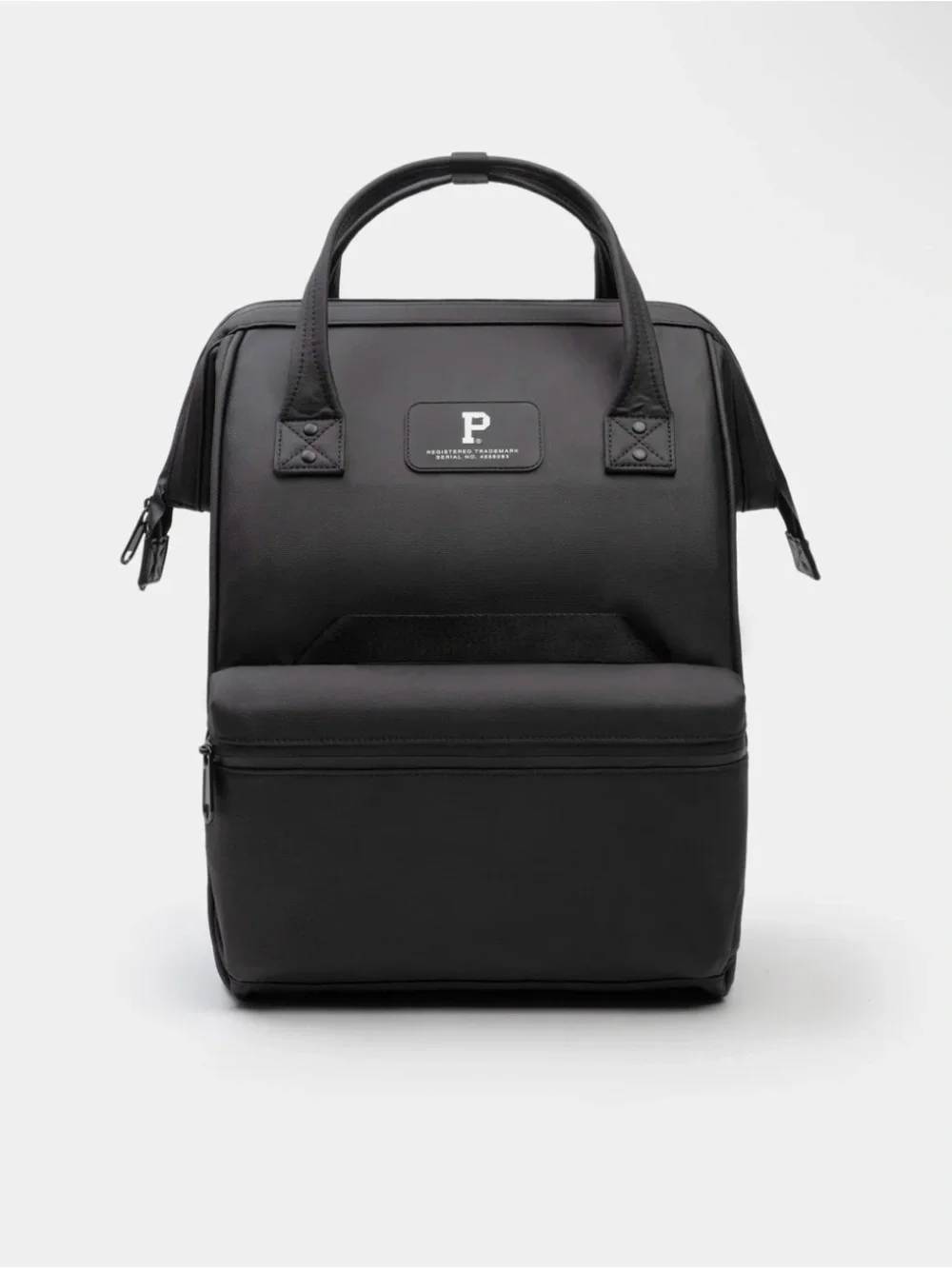 Black Travel Backpack Tote
